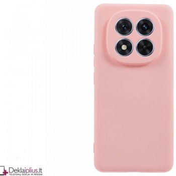 Liquid Air silikoninis dėklas su kameros apsauga - rausvas (Xiaomi Redmi Note 14 Pro 4G/5G/Note 14 Pro Plus/Poco X7 5G)
